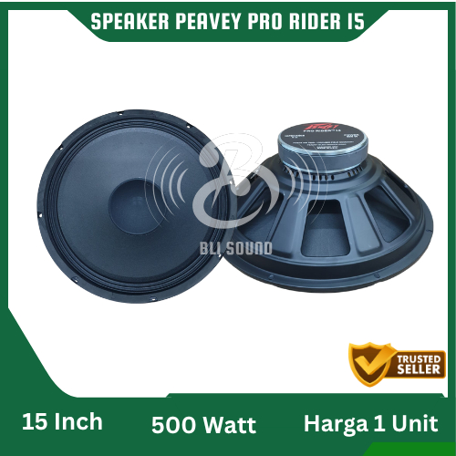 SPEAKER PEAVEY 15 INCH PRO RIDER 15 FULL RANGE 500 WATT