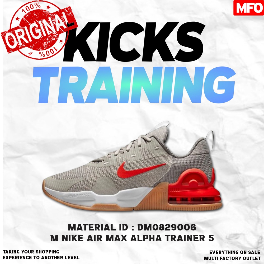 M N AIR MAX ALPHA TRAINER 5 SEPATU TRAINING PRIA DM0829006