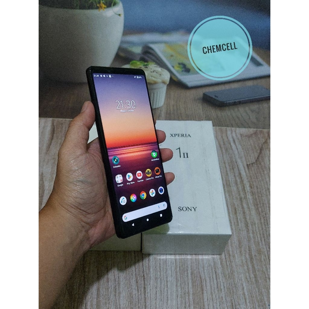 SONY XPERIA 1 II MARK-2 5G 128GB SINYAL PERMANEN BEACUKAI - MULUS