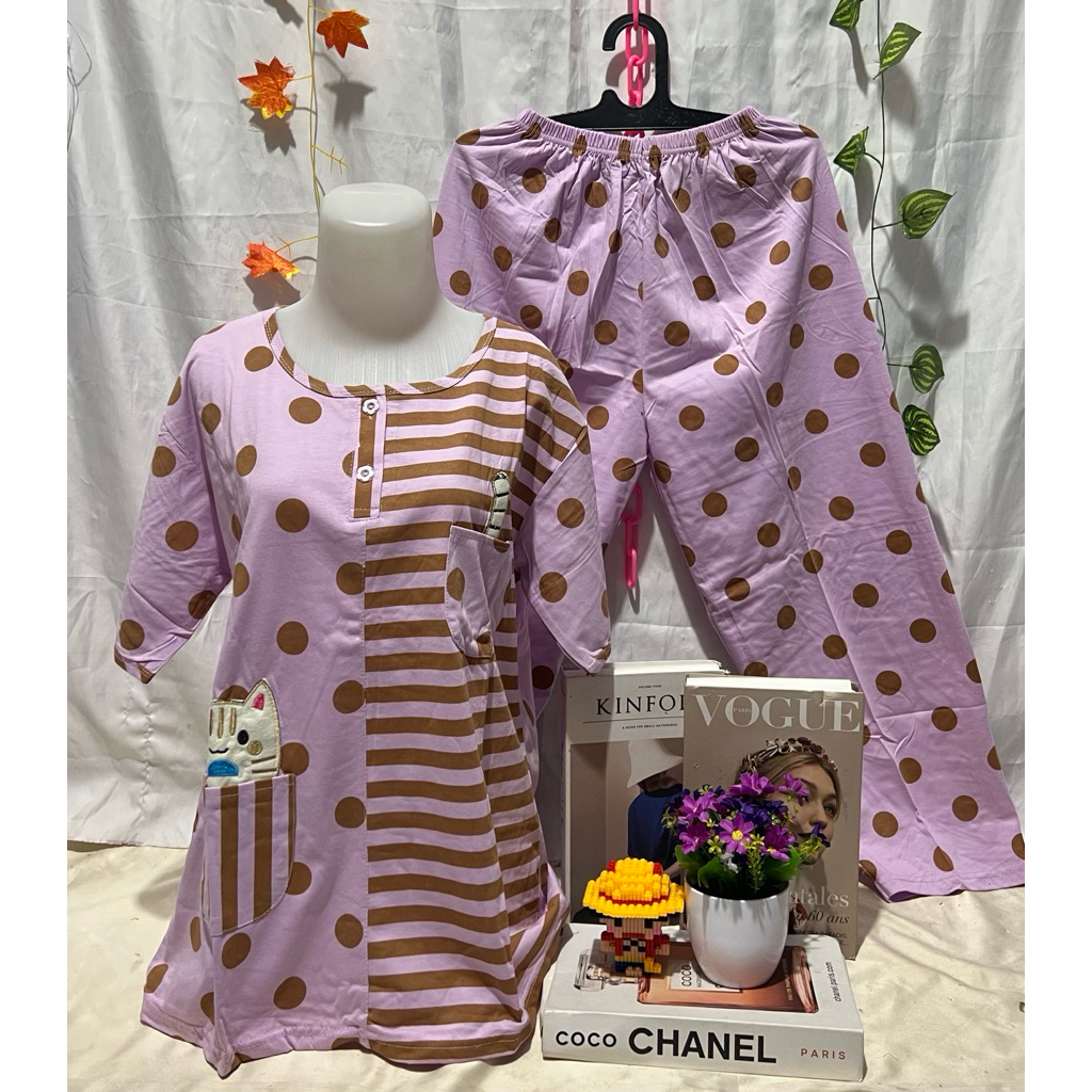 Baju Tidur Celana Panjang Sielie Jumbo XXL Bahan Kaos Premium Baju Tidur CP Sielie Size XXL