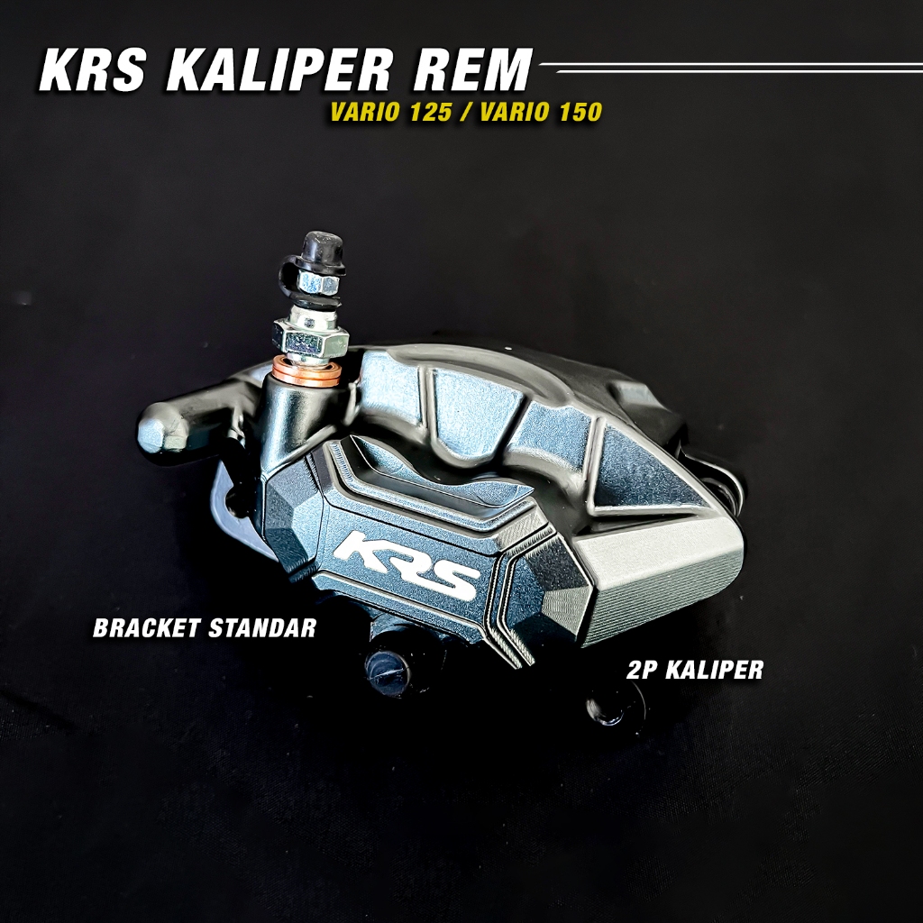 Kaliper Rem KRS 2 Piston PNP Vario 125 Vario 150 Bracket Standar