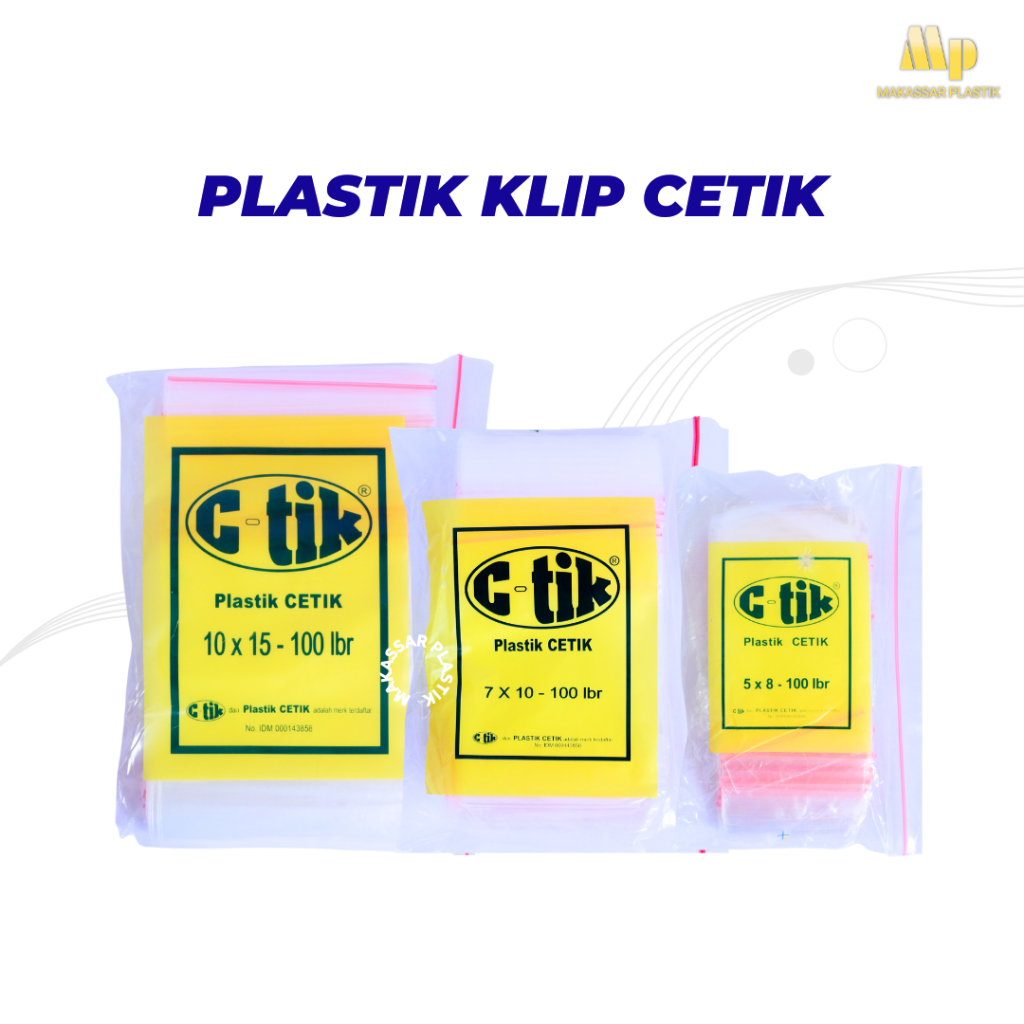 Plastik Klip C-tik @100 Lembar