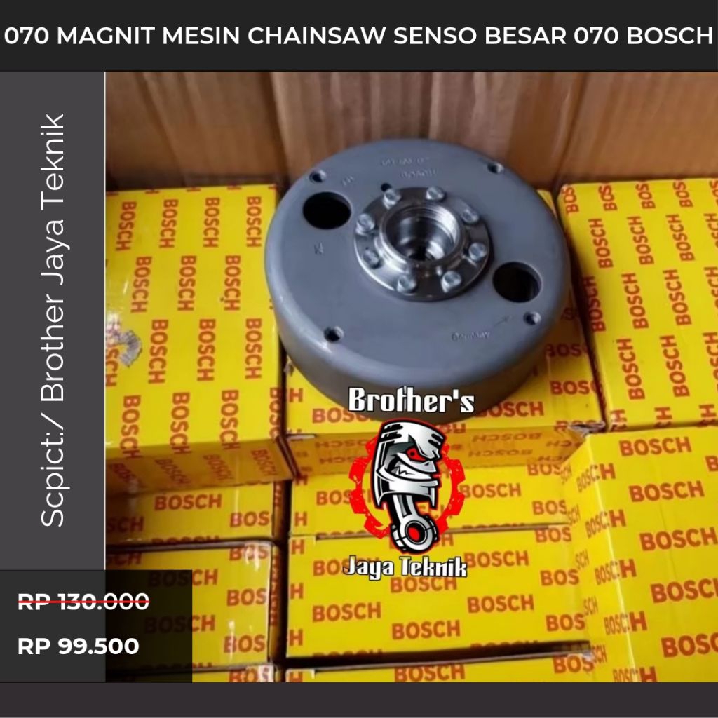 Promo 070 Magnit Mesin Chainsaw Senso Besar 070 Bosch