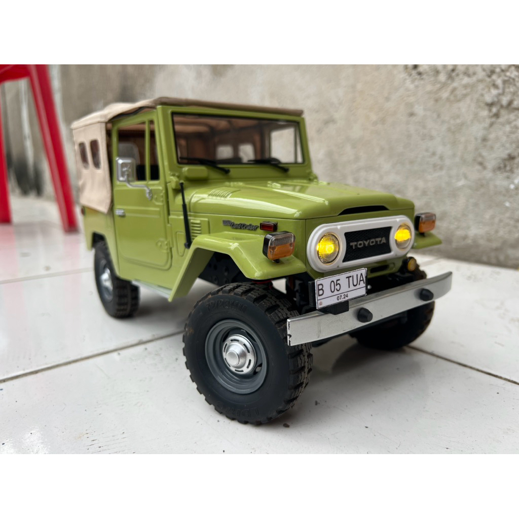 Rc adventure toyota hardtop fj40 custom cakep canvas