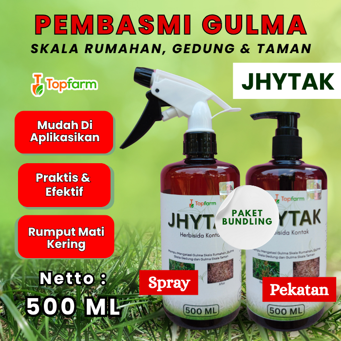Herbisida Rumput Liar / Obat Rumput Liar / Pembasmi Rumput Liar & Gulma / Herbisida Pembasmi Rumput 