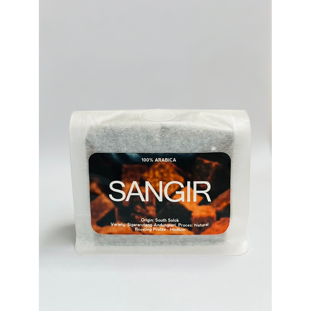 Biji kopi Solok Sumatra Barat (Roastbean) 100gr