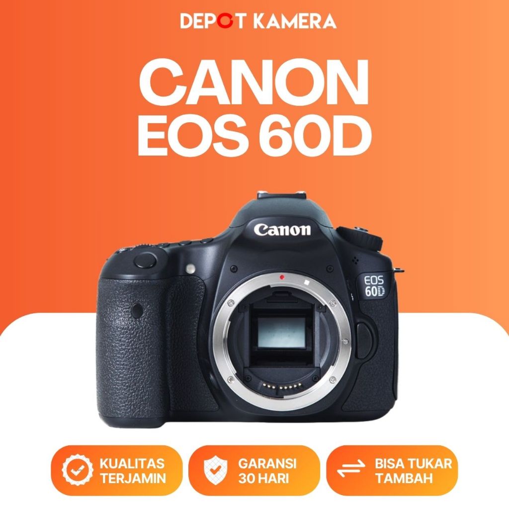 ( DEPOT KAMERA ) SECOND - CANON EOS 60D BODY ONLY