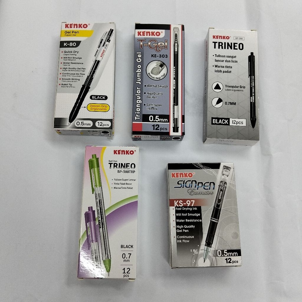 Bolpen Gel kenko satu pak Bolpen kenko pak Bolpen Gel Bolpen murah Bolpen pak bolpen satu pak