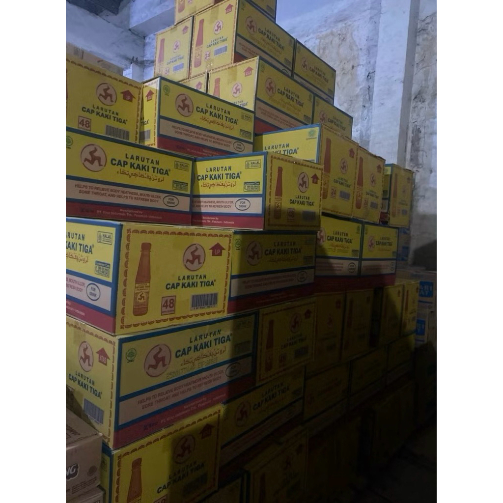 LARUTAN CAP KAKI TIGA BOTOL 500ml 1 DUS ❗️(HARGA TERMURAH)❗️