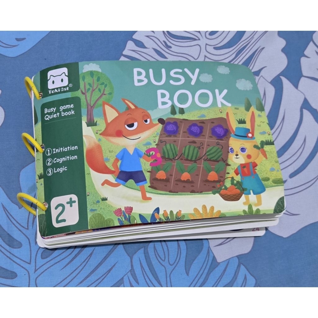 busy book preloved buku edukasi anak