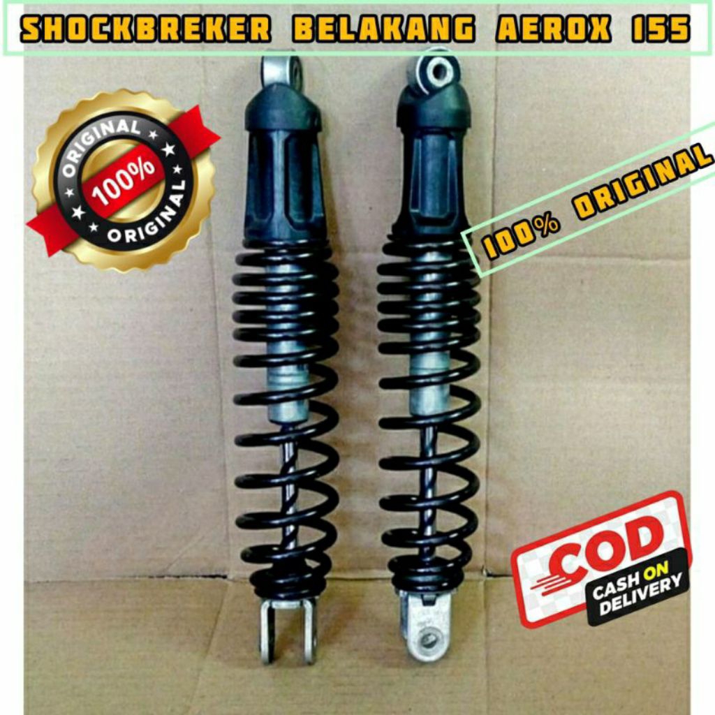 Shok belakang aerox 155 new/old original 2pcs kanan kiri