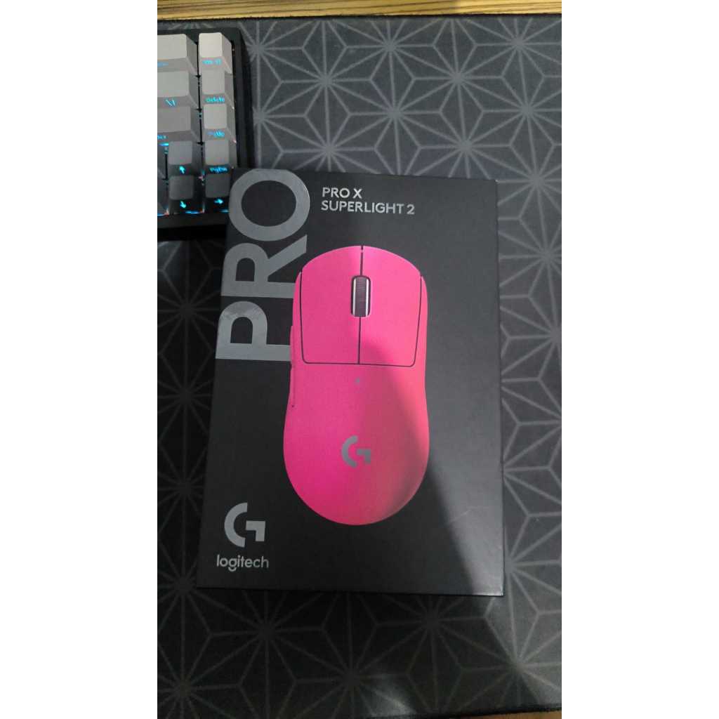 Logitech G Pro X Superlight 2 Wireless Mouse Magenta