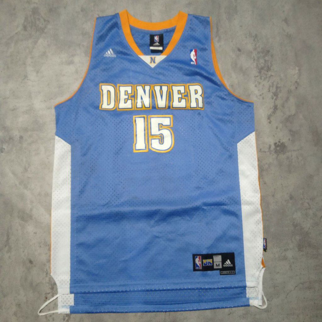 Baju kaos Jersey basket Adidas x nba Denver 15