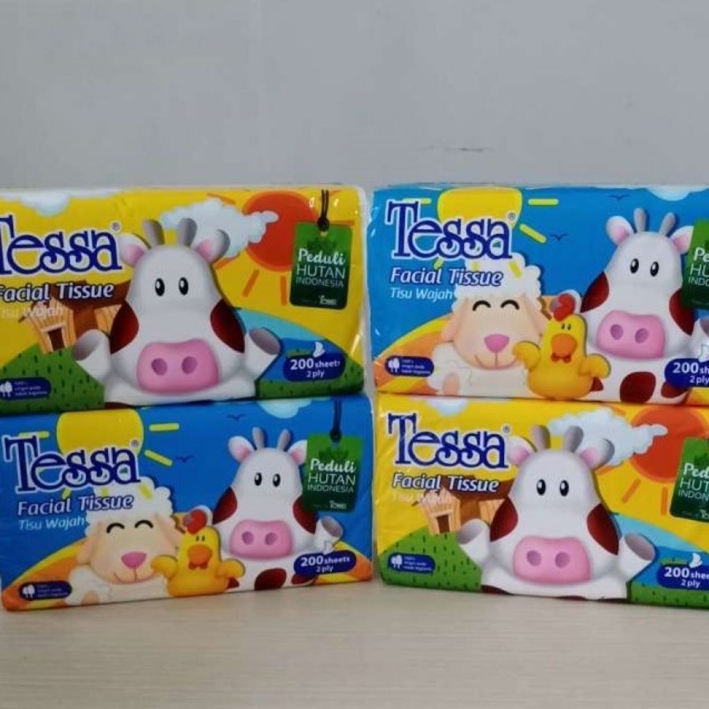 Tissue Tessa 200 Sheet Beli 1 Gratis 1