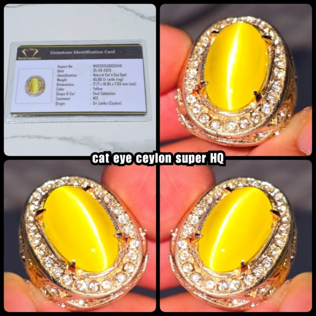 natural cat eye opa srilanka ceylon jumbo