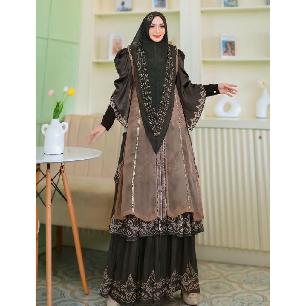 Gamis Syari Mewah Johda Series By Yodizen / Gamis Syari Kekinian / Gamis Syari Terbaru