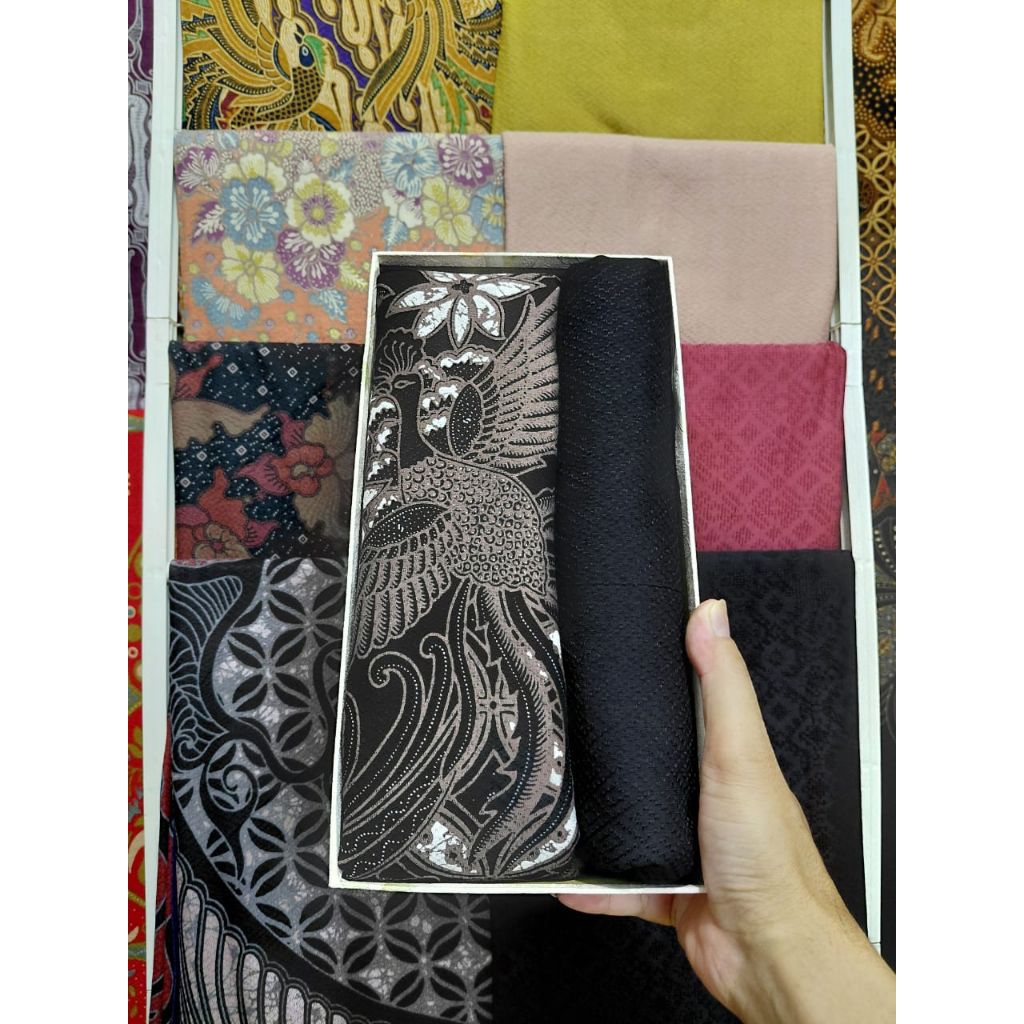 Batik setelan Kain batik/Bahan batik Batik dobby/Batik modern-kain batik semi sutra Batik pekalongan