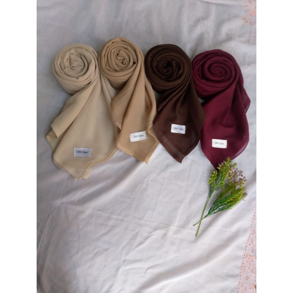 hijab segi empat hijab segi empat polos