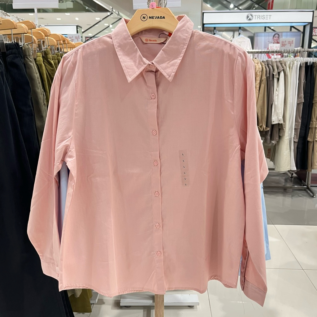 nevada kemeja wanita blouse size s-xl