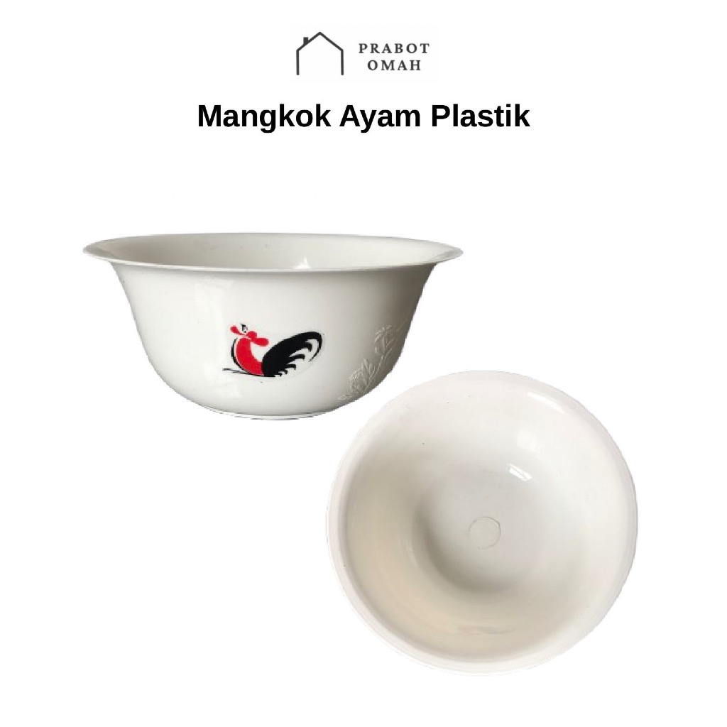 Mangkuk Ayam Jago Plastik