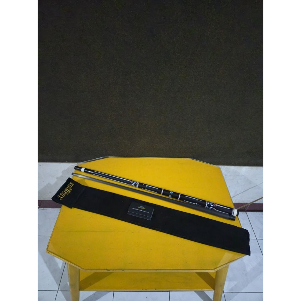 stick billiard carbon jflowers jf10-13f Radial cue stik biliard butt dan shaft