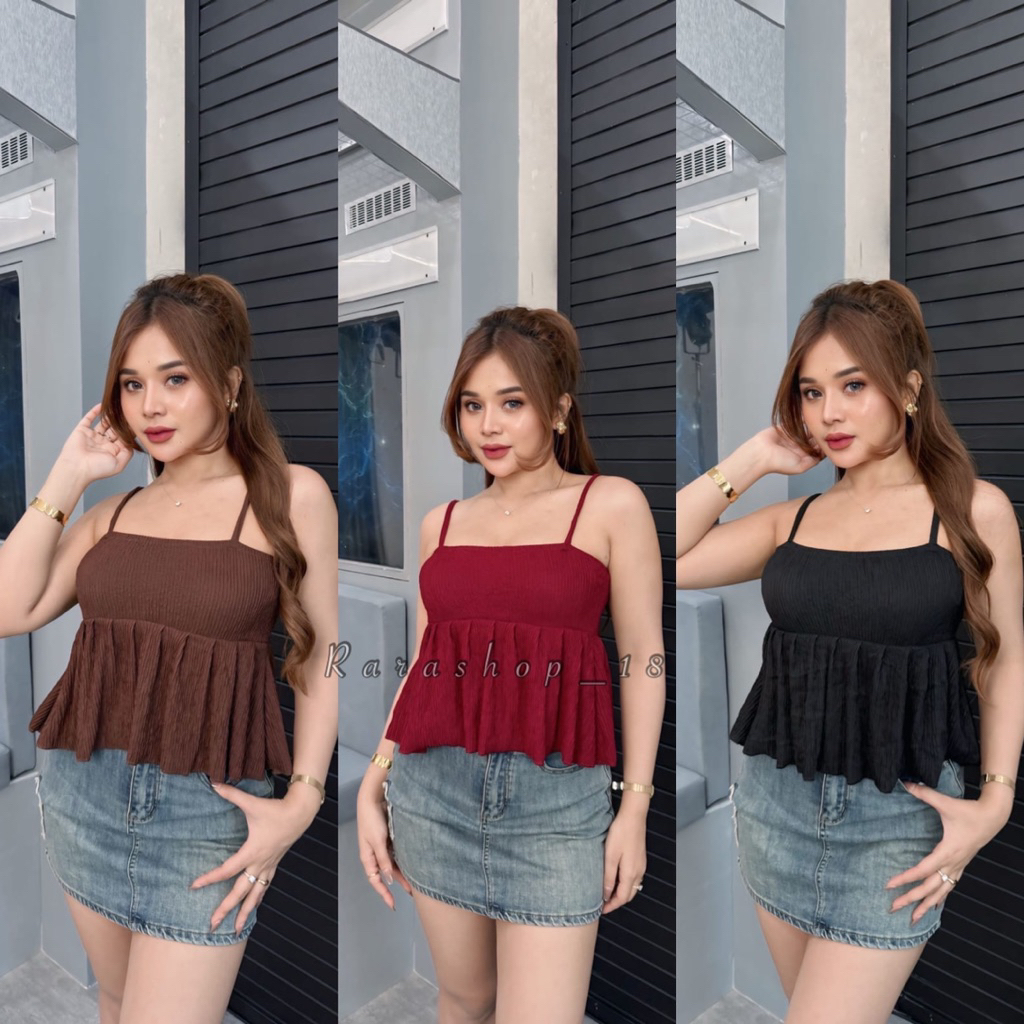 Melysa top Atasan wanita knip best seller