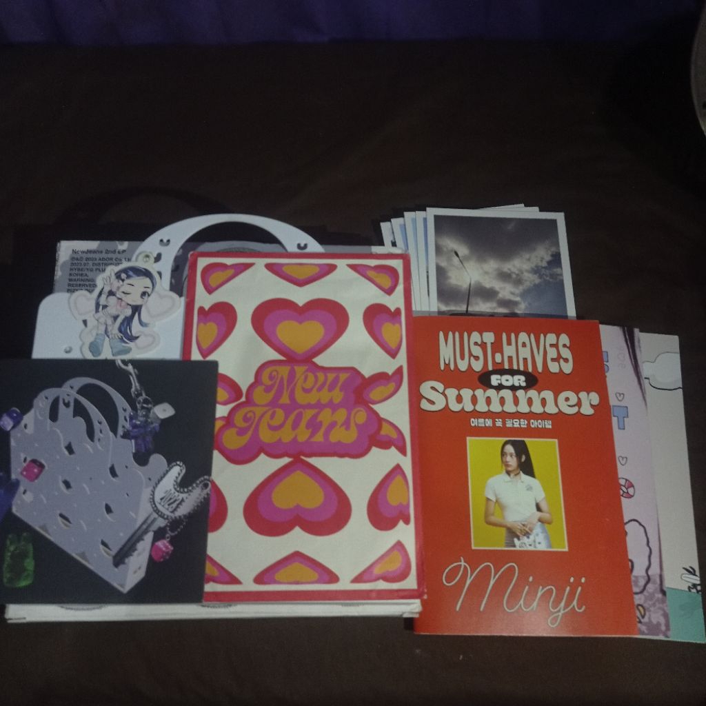 NewJeans Get Up Beach Bag Minji Album Only