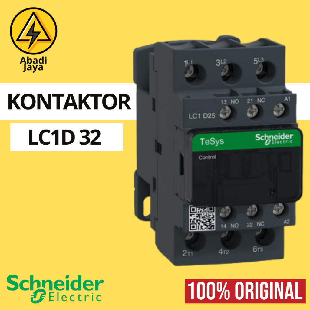 Original Schneider Kontaktor Ac LC1D 32 LC1D32 3P 32A 24V 48V