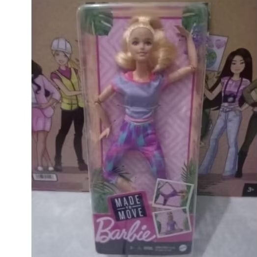 barbie made to move yoga