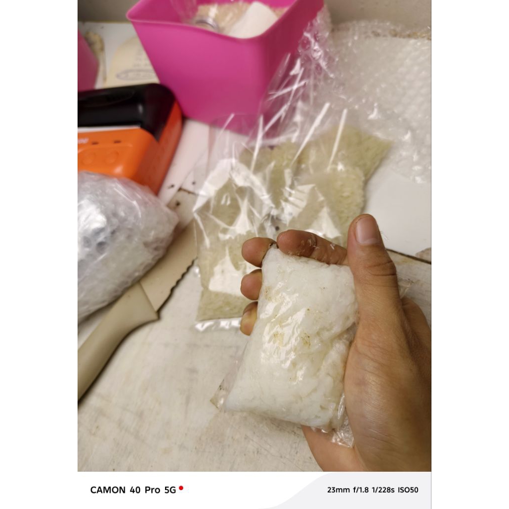 LONTONG MENTAH KETOPRAK NIGHT (beras pera)