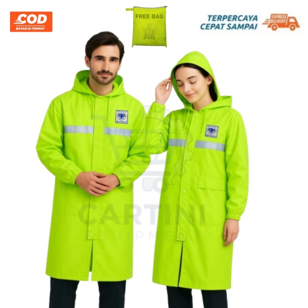 jas hujan jubah ponco polos/security/polisi/satpam,polisi militer,TNI AD