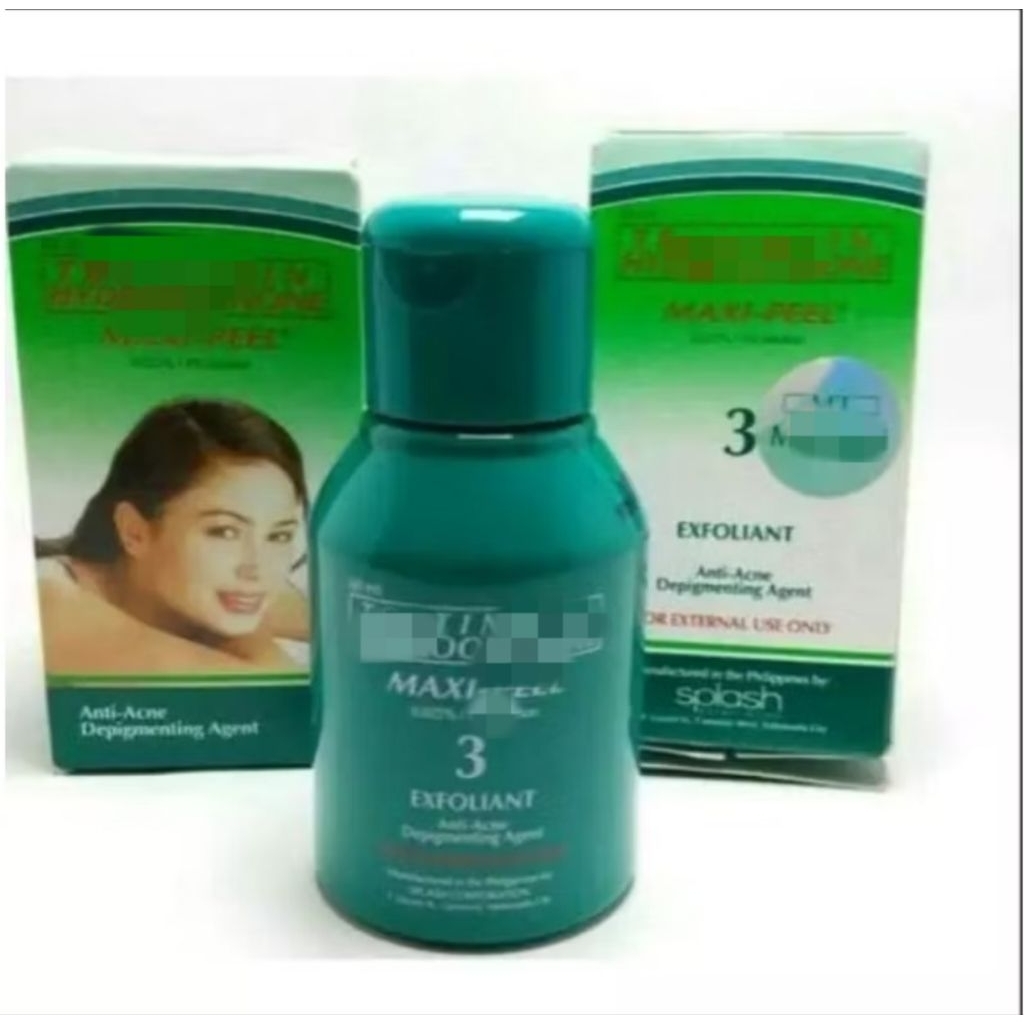 ( ASLI ) TONER MAXI-PEEL 3 ANTI ACNE / TONER WAJAH