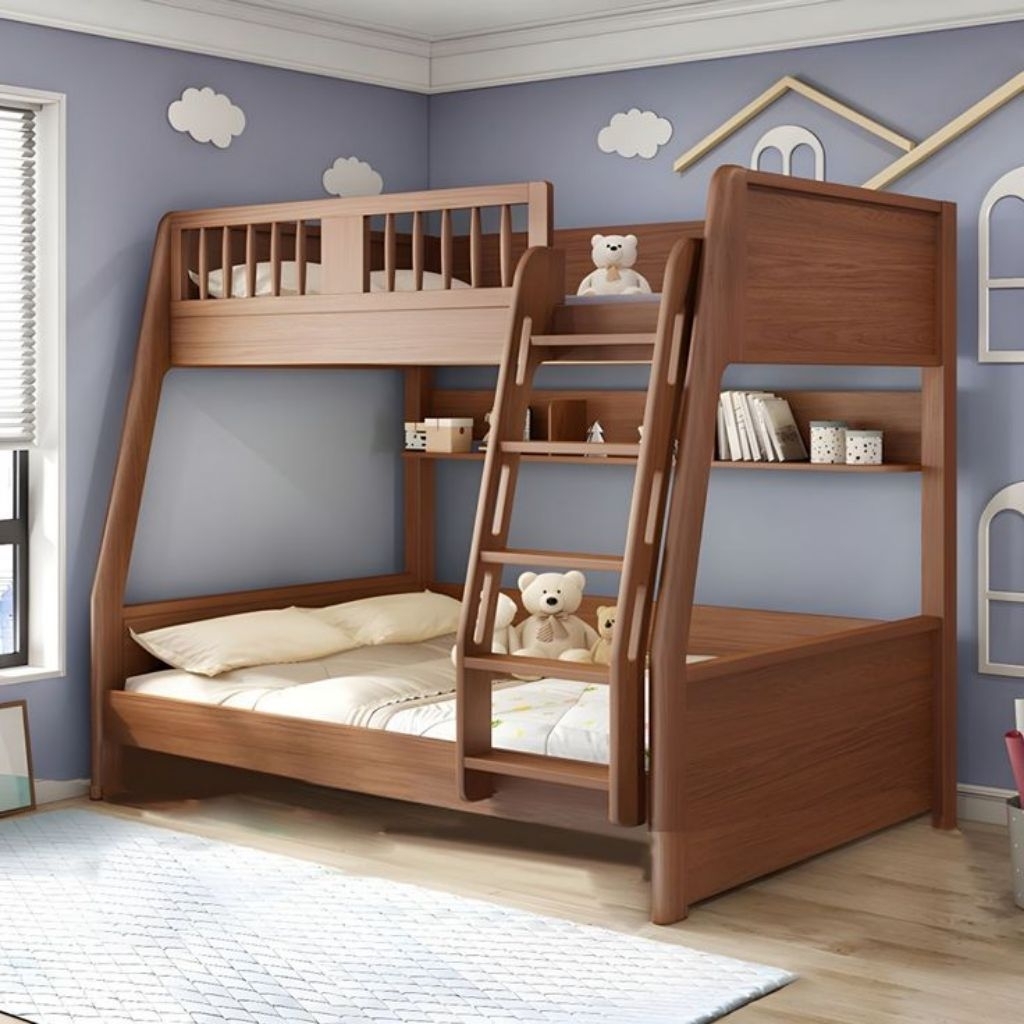 RANJANG SUSUN KAYU JATI SOLID KOKOH