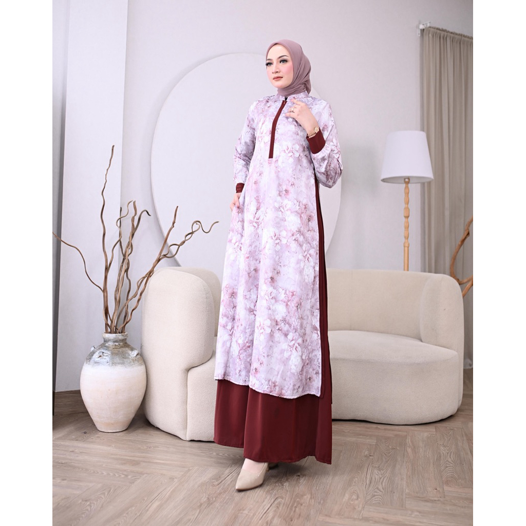 KAYYA DRESS//Gamis malaysia terbaru//gamis melayu terbaru//gamis fashion muslim//gamis modern terbar