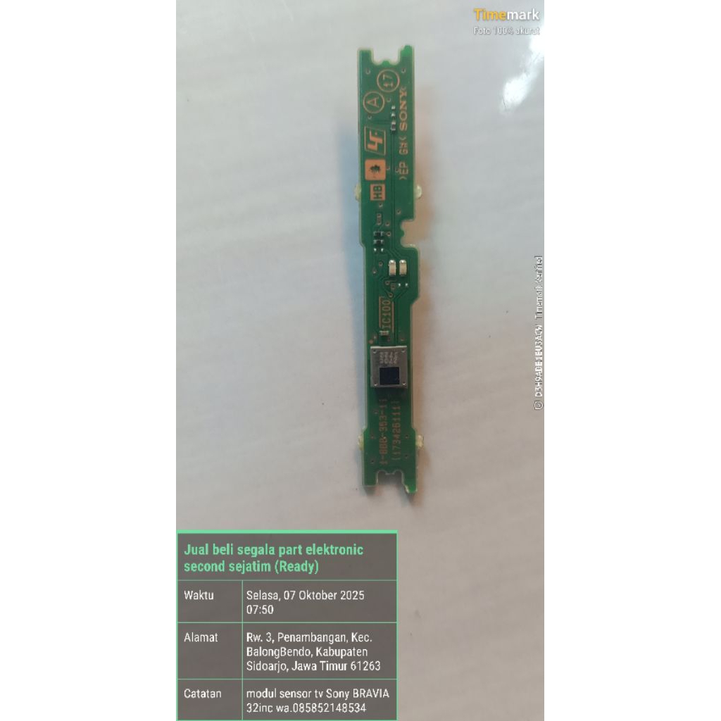 modul sensor tv Sony bravia 32inc