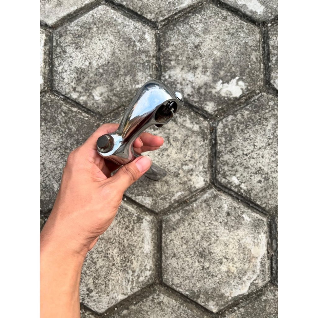 stem bangau vintage chroom