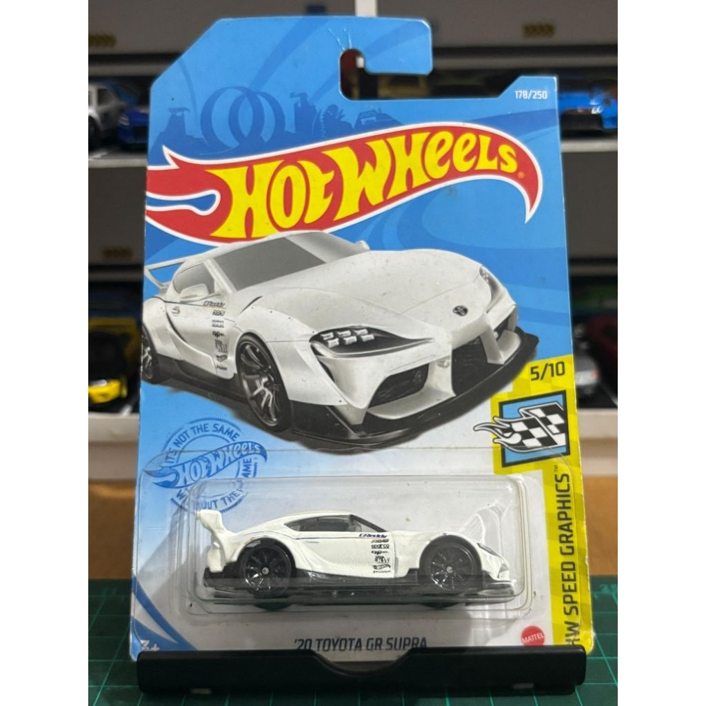 hotwheels 2020 toyota gr supra putih
