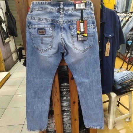 Lois Original Celana Jeans Panjang Pria Slim Fit Celana Jeans Lois Model Terbaru Terlaris