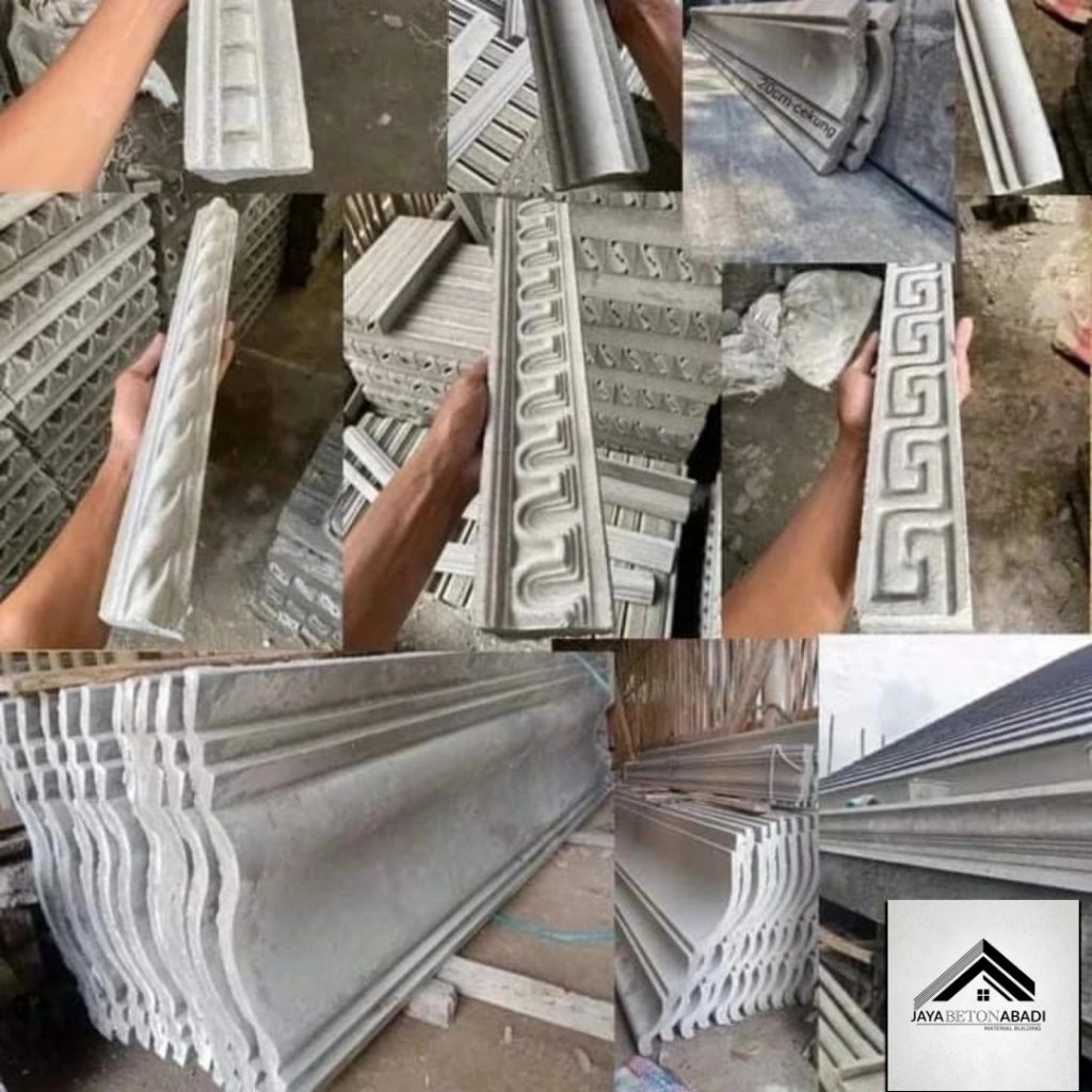 LIS PROFIL BETON ASLI, LIS  BETON MINIMALIS, LIS TUMBUK,LIS MOLDING, PULL BETON, Lis plafon, L 5/10c