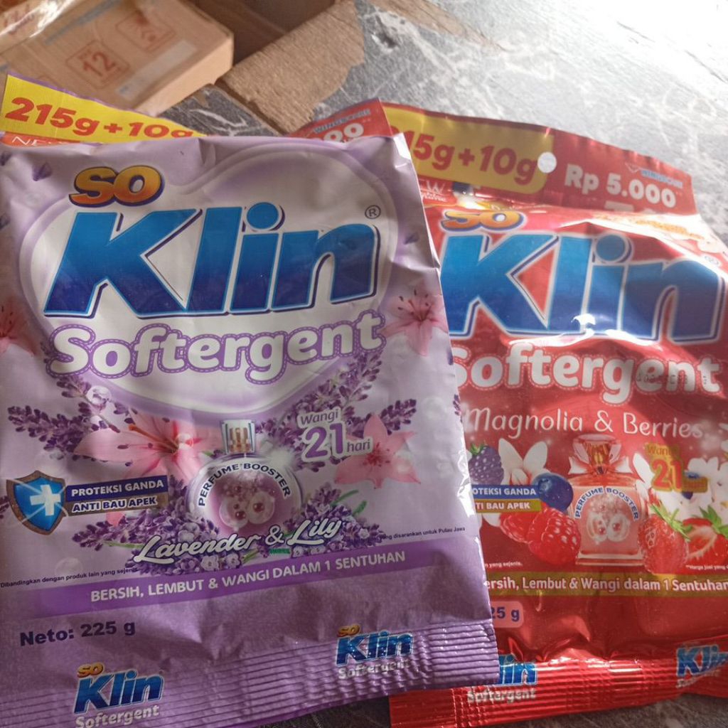 soklin softergent bubuk 5000an