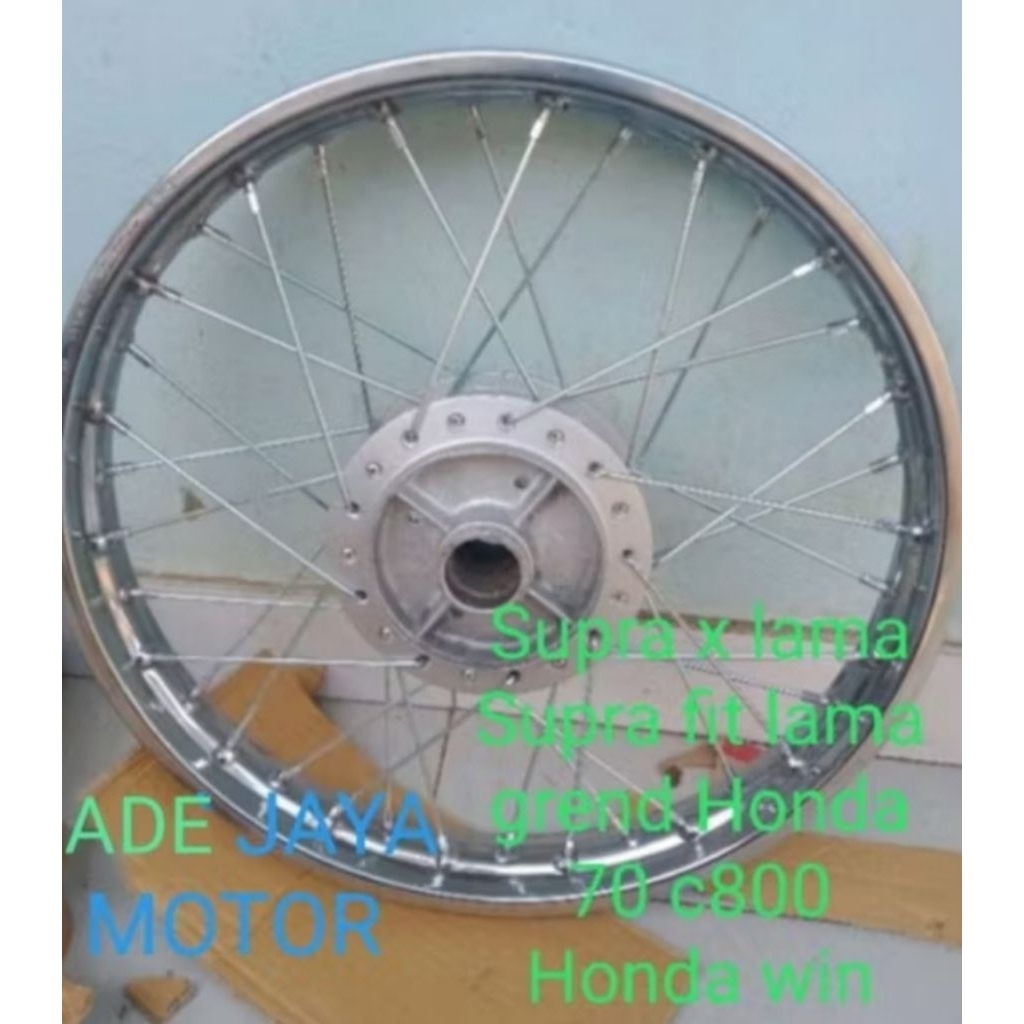 velg belakang Honda copotan ori Supra lama Astrea Gren win c70 800 prima kirana