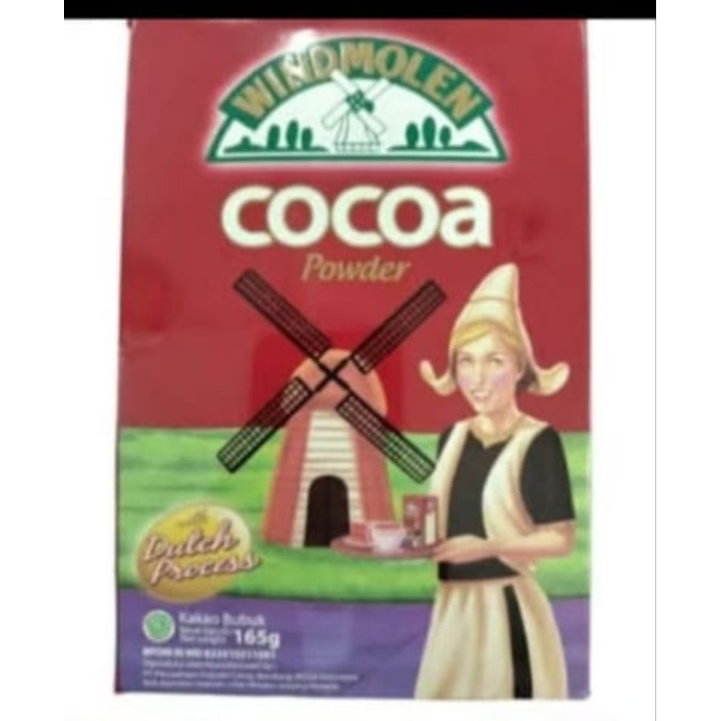 coklat bubuk windmolen coklat bubuk cocoa powder windmolen 165 gram