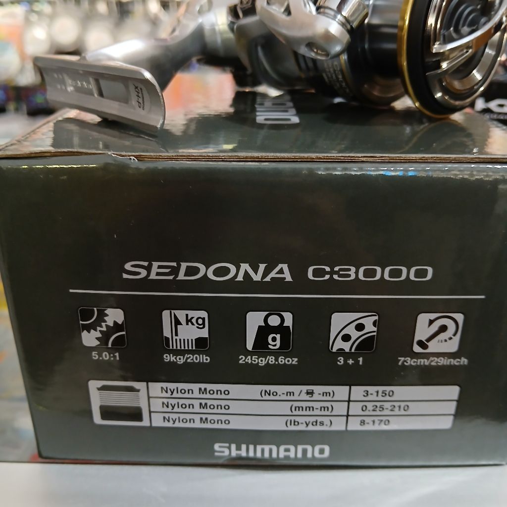 Reel Pancing SHIMANO SEDONA 2500, C3000