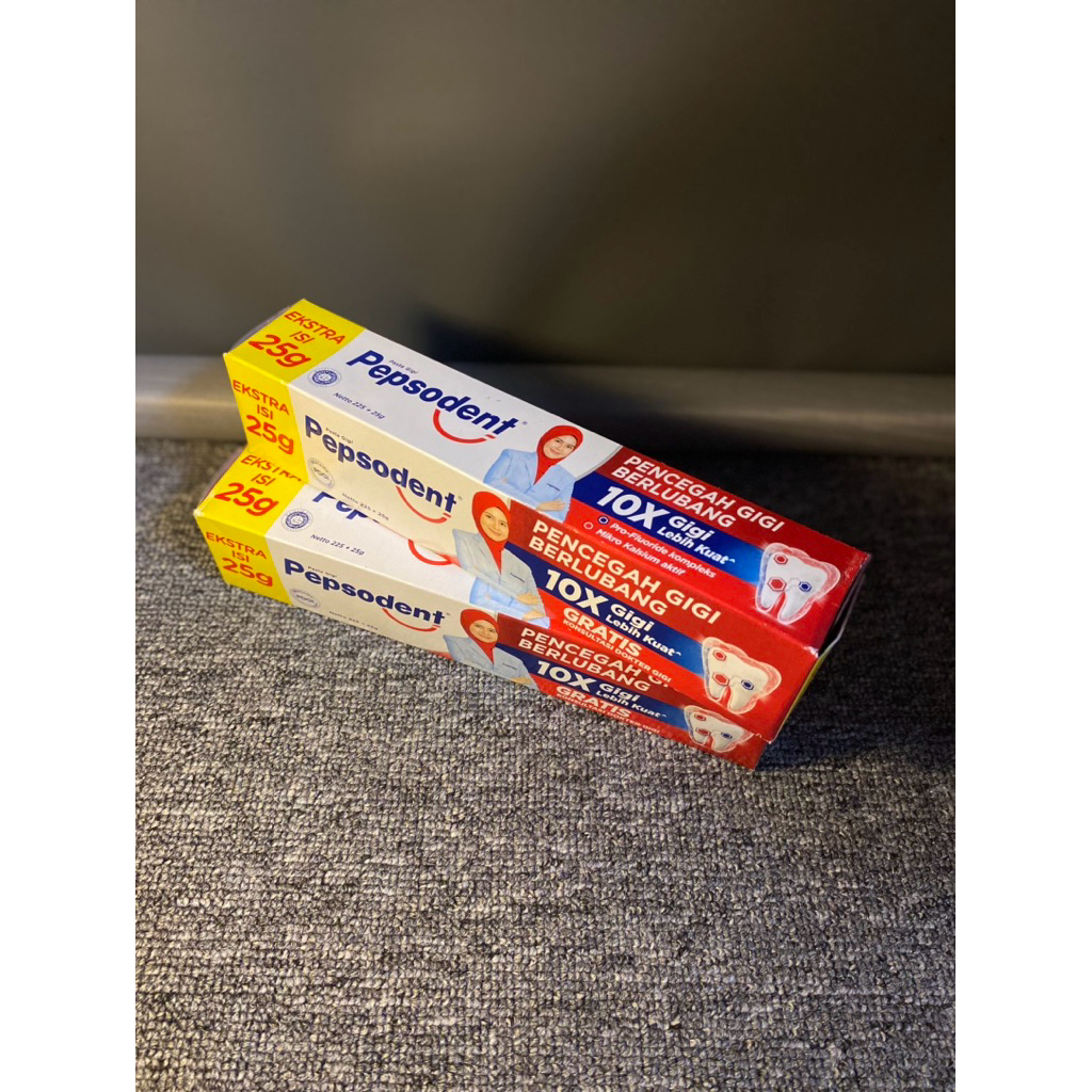 PASTA GIGI PEPSODENT 225gr+25gr