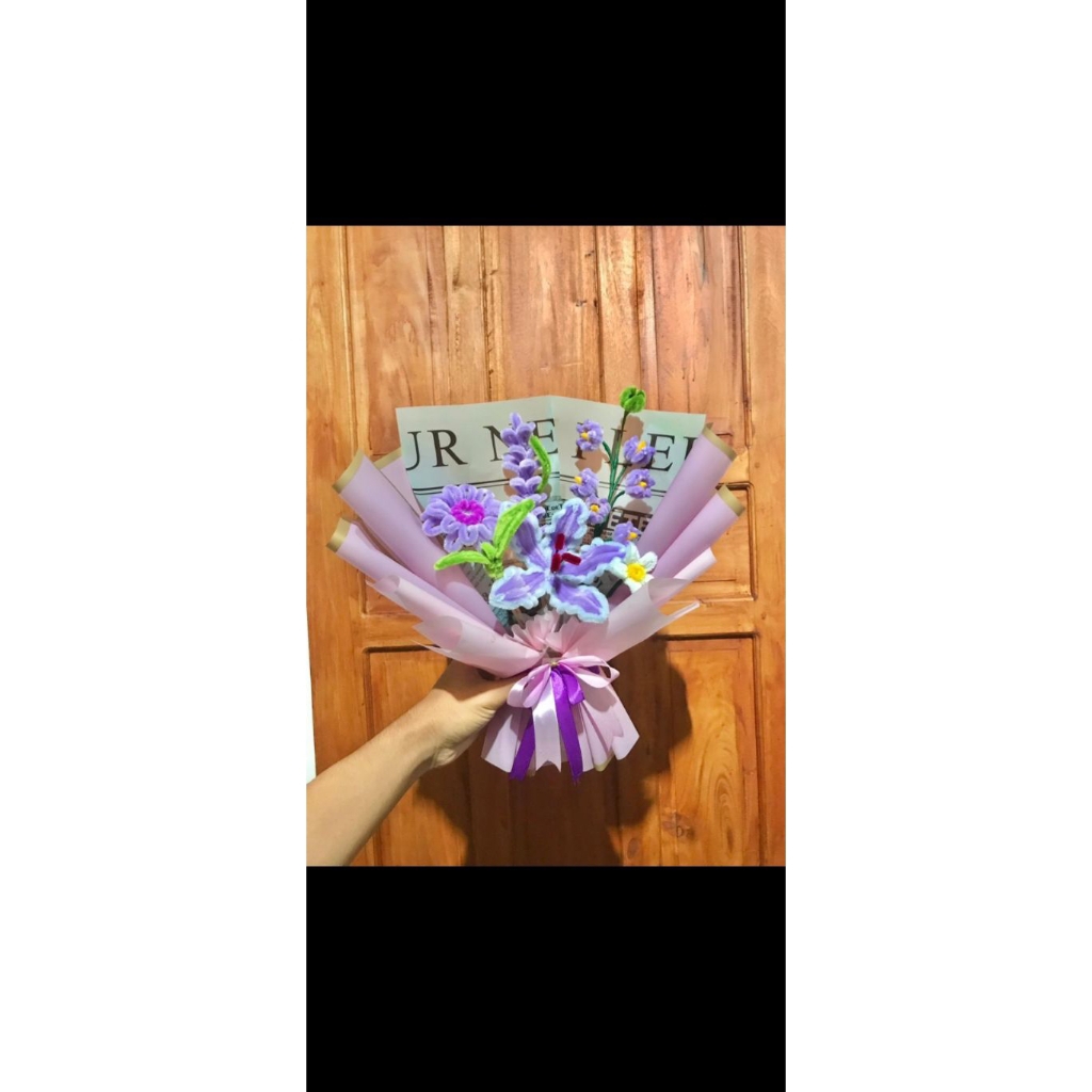 Bouquet Kawat Bulu
