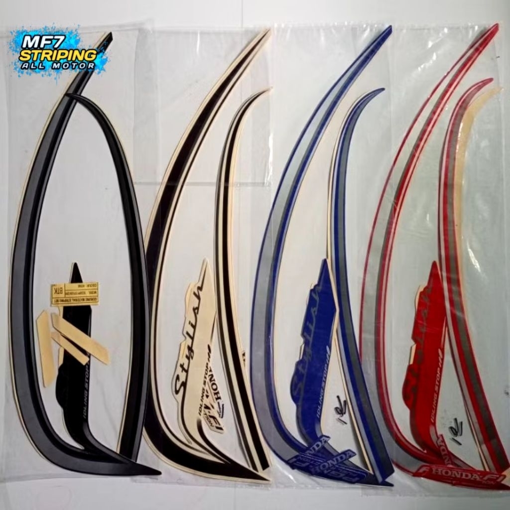 Striping Motor Scoopy Stylish 2016 Fullset – Stiker Body Motor Original Look