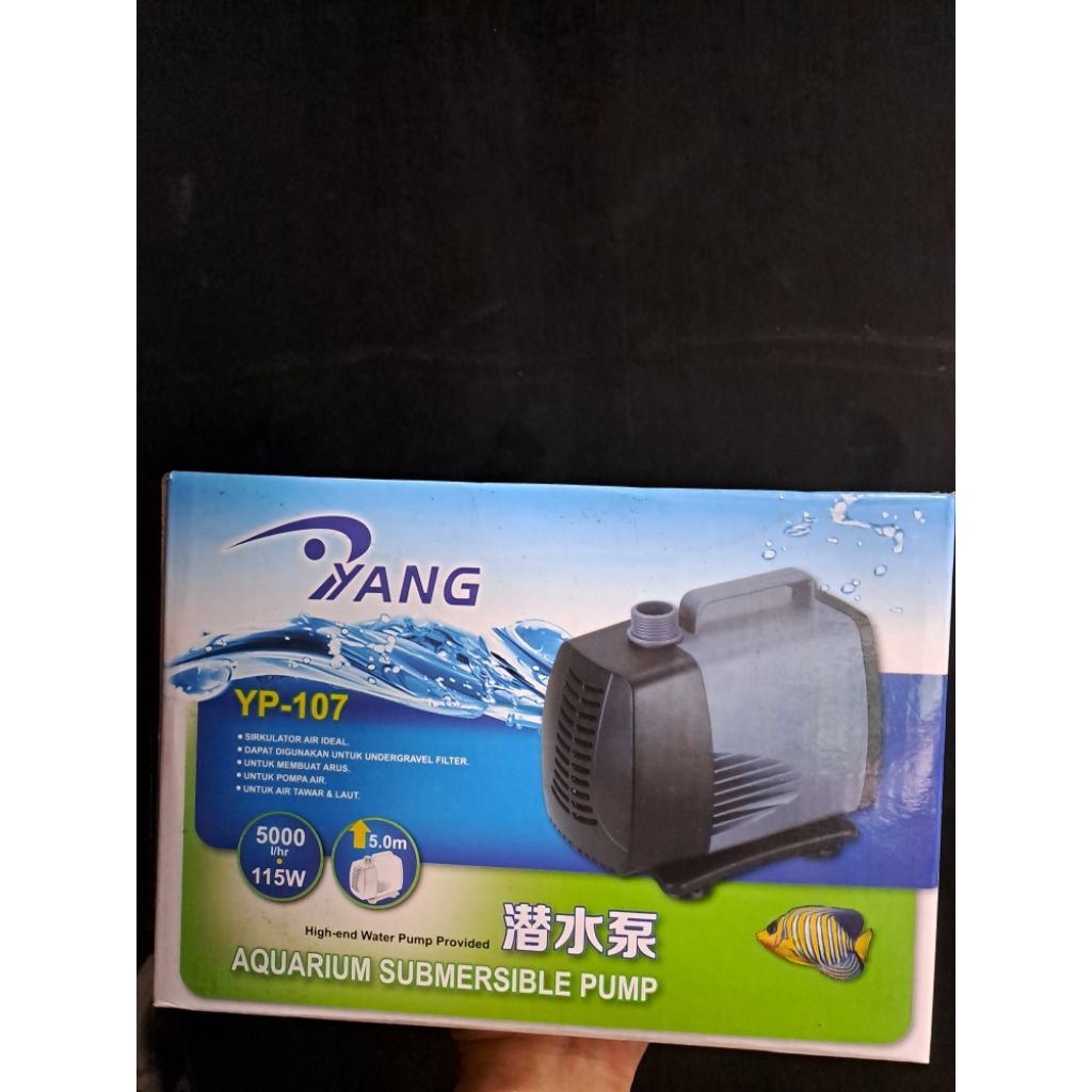 Pompa YANG YP-107 / Water Pump YANG YP-107 / Mesin Akuarium YP-107
