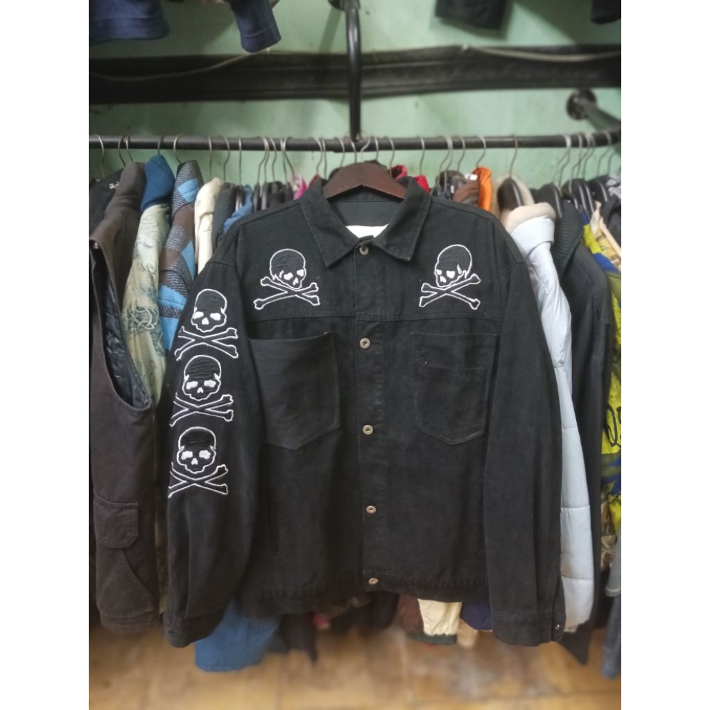 JACKET TRUCKER BORDIR MASTERMIND FASHION