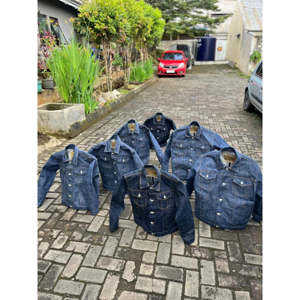 JAKET DENIM SELVEDGE 19 OZ TYPE 1 ( SIMISSTY DENIM )