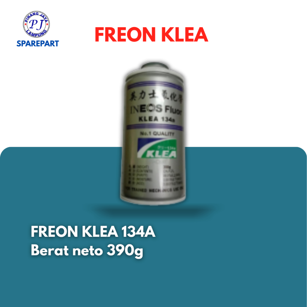 FREON KALENG R134 | REFRIGERANT KALENG R134 MEREK KLEA